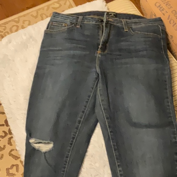 Dark wash Just Black jeans - Picture 1 of 4